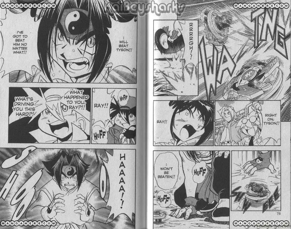 Bakuden Shoot Beyblade Chapter 12.3 14